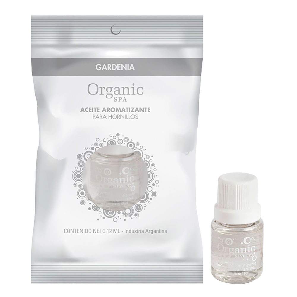 Organic Spa Aceite Organic Spa Para Hornito Gardenia 12 Ml