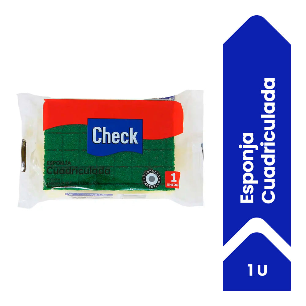 Esponja Check Cuadros 1un