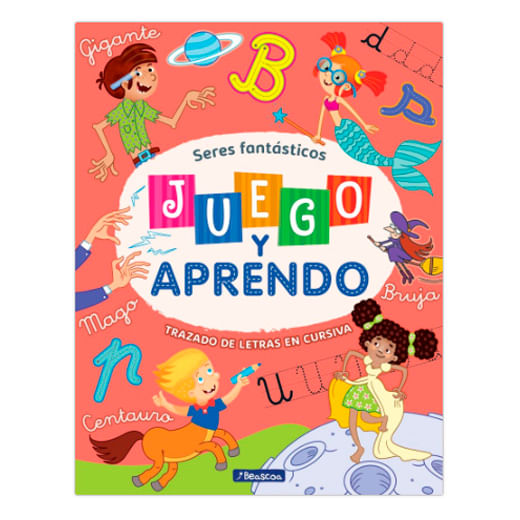 Libro Juego Y Aprendo Vi Cursiva Editorial Beascoa