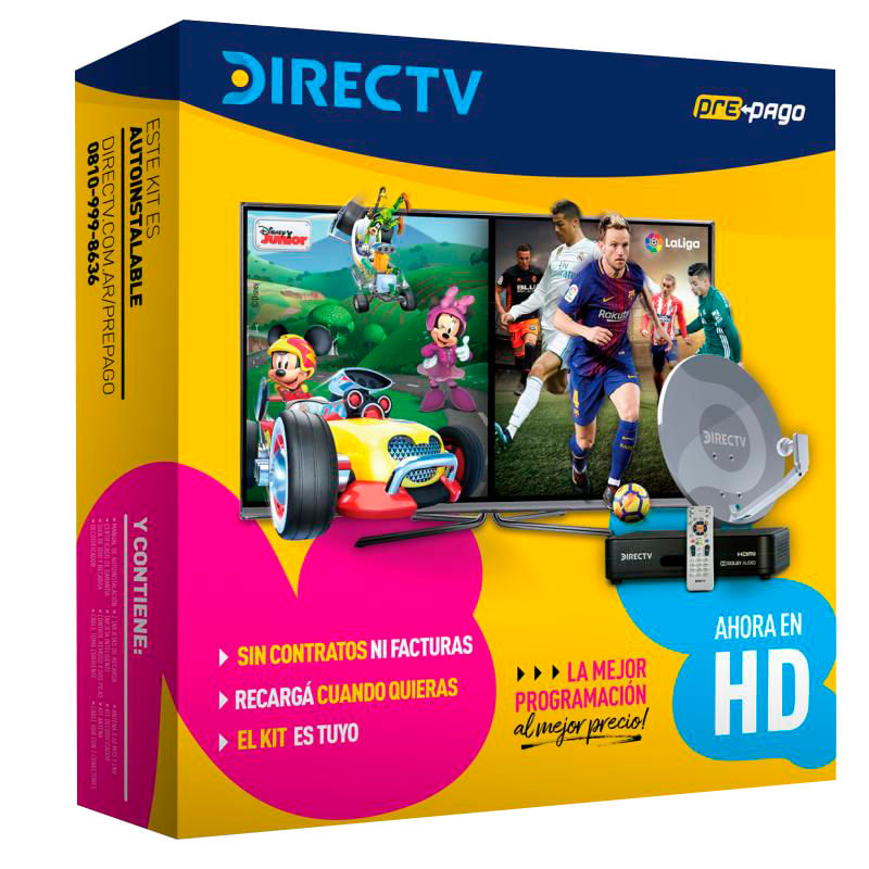 Kit Directv Prepago 0.60 Mts