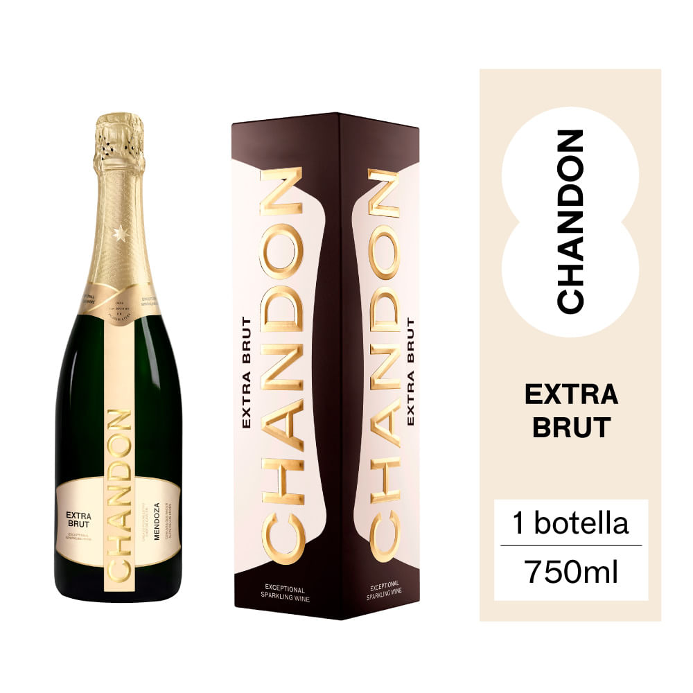 Espumante Chandon Extra Brut Estuche 750ml