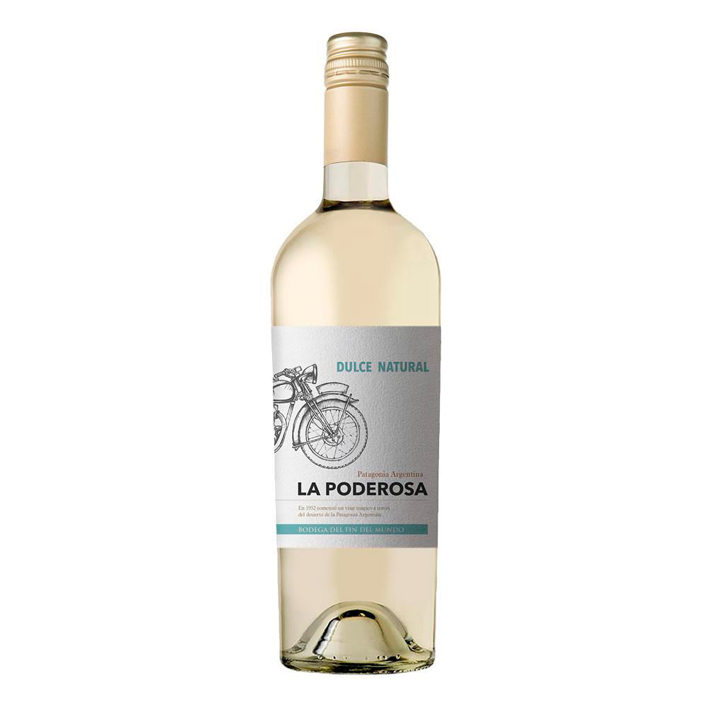 Vino Blanco La Poderosa Dulce Natural 750 Ml