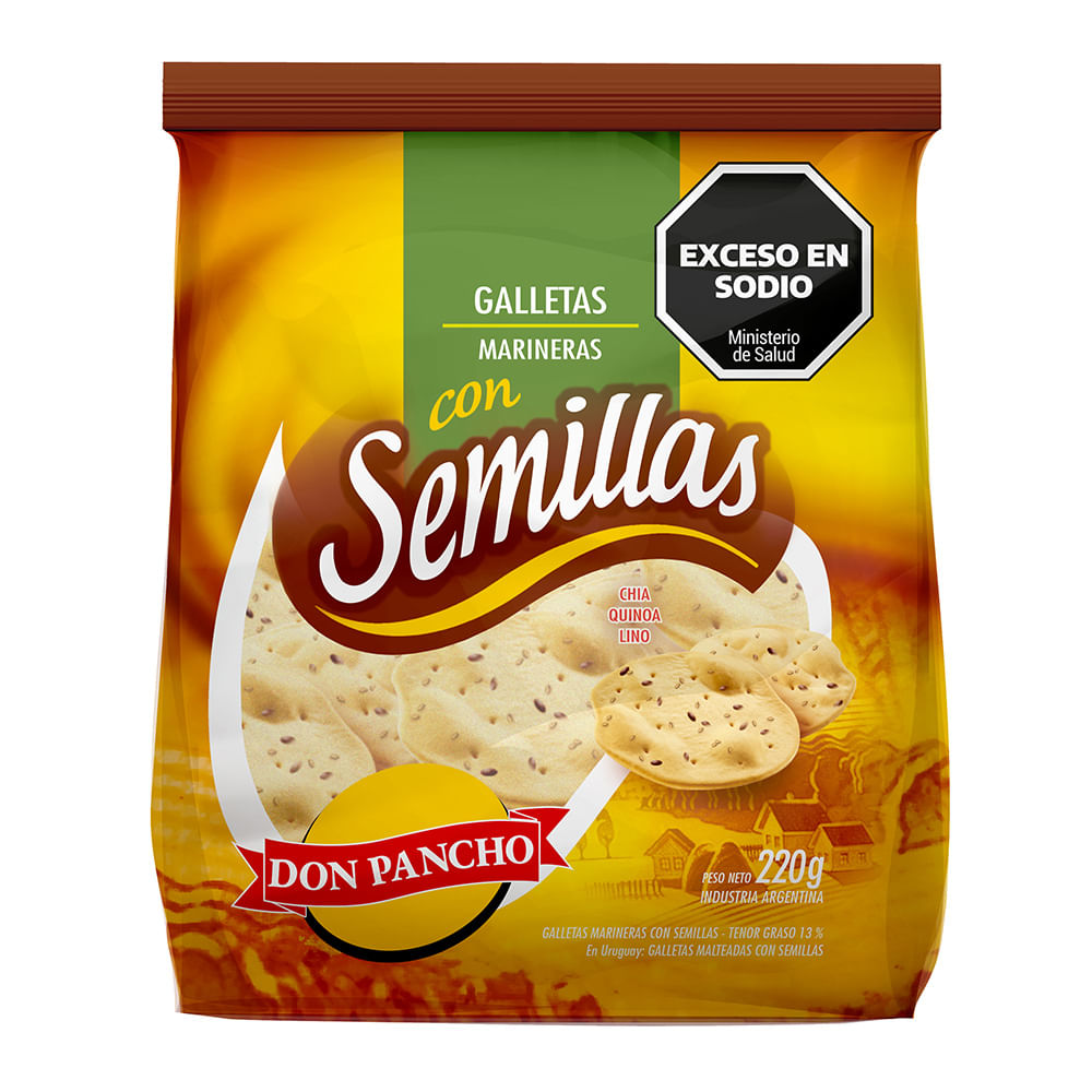 Galletas Don Pancho Semillas 220gr