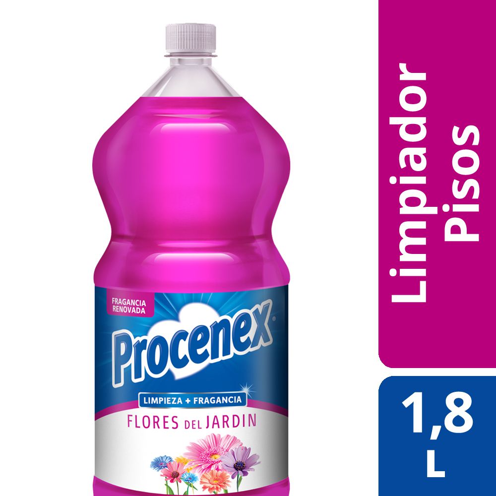 Limpiador Liquido Pisos Flores Jardin Procenex 1.8 Lt