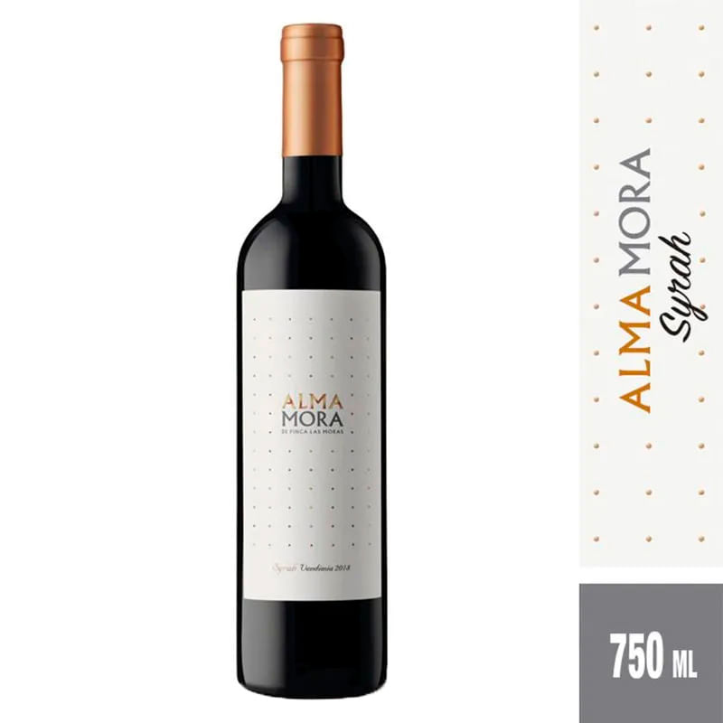 Vino Tinto Alma Mora Syrah 750 Ml