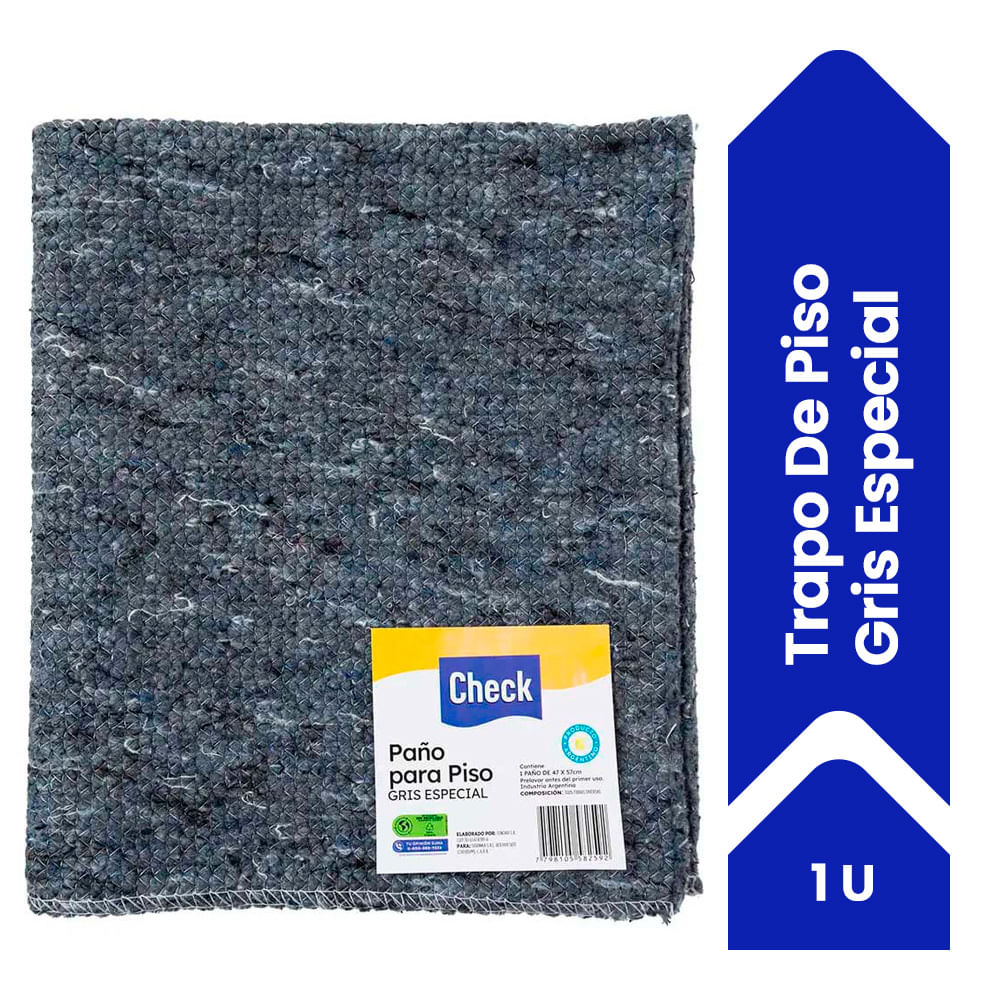 Trapo De Piso Check 47 Cm X 57 Cm 1 U
