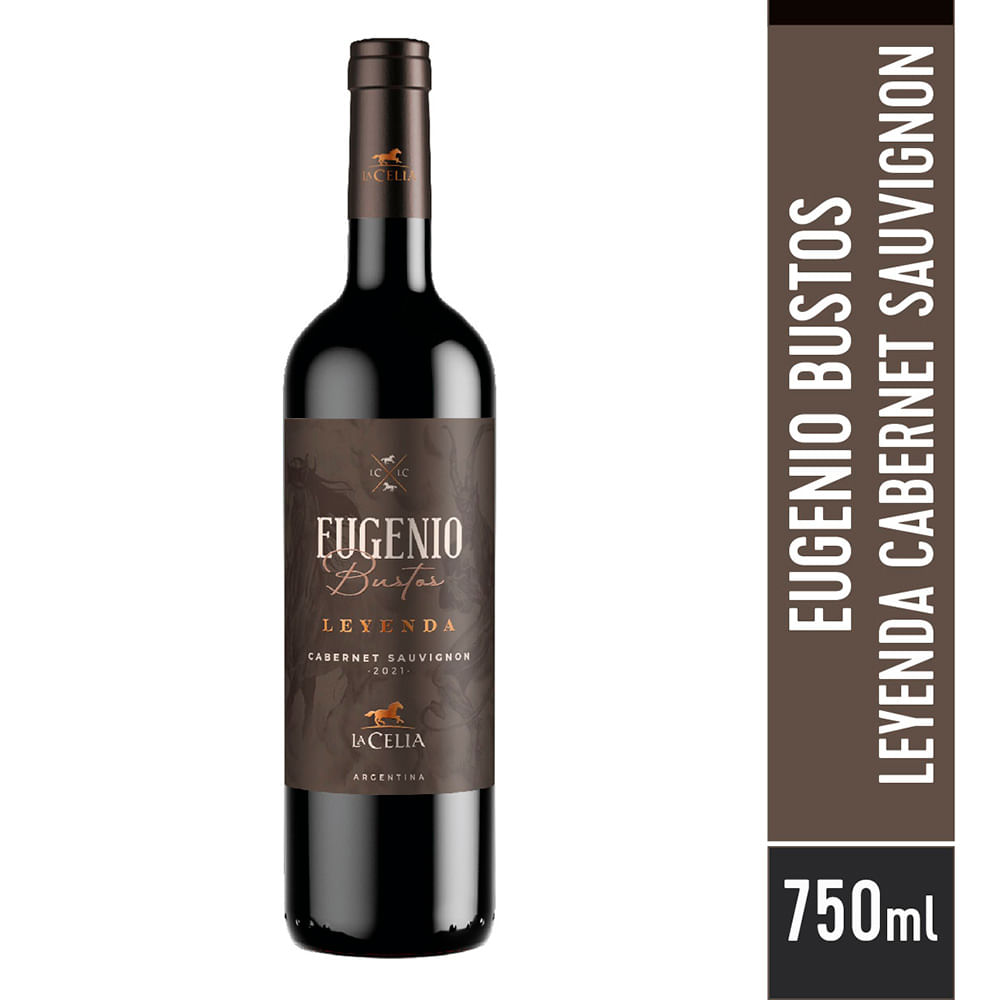 Vino Tinto Eugenio Bustos Leyenda Cabernet Sauvignon 750 Ml