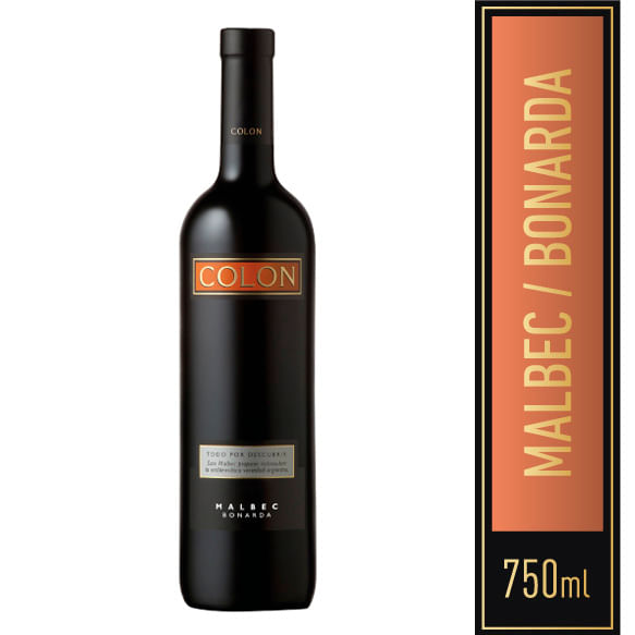 Vino Tinto Colon Malbec Bonarda 750 Ml