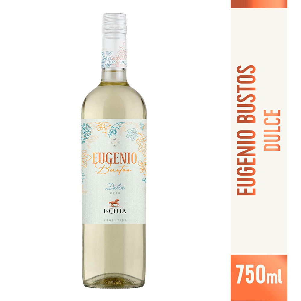 Vino Blanco Eugenio Bustos Dulce 750 Ml