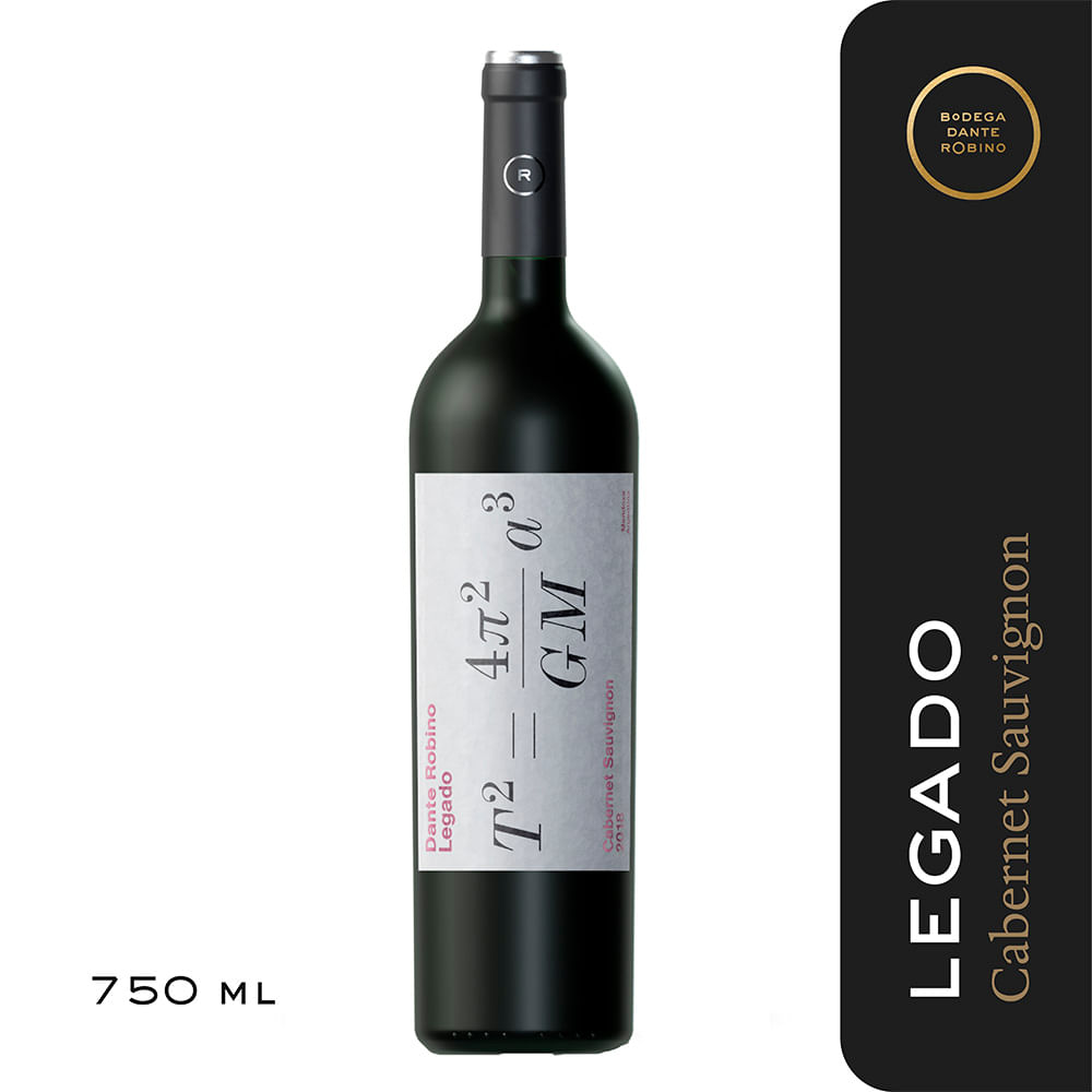 Vino Tinto Dante Robino Legado Cabernet Sauvignon 750 Ml