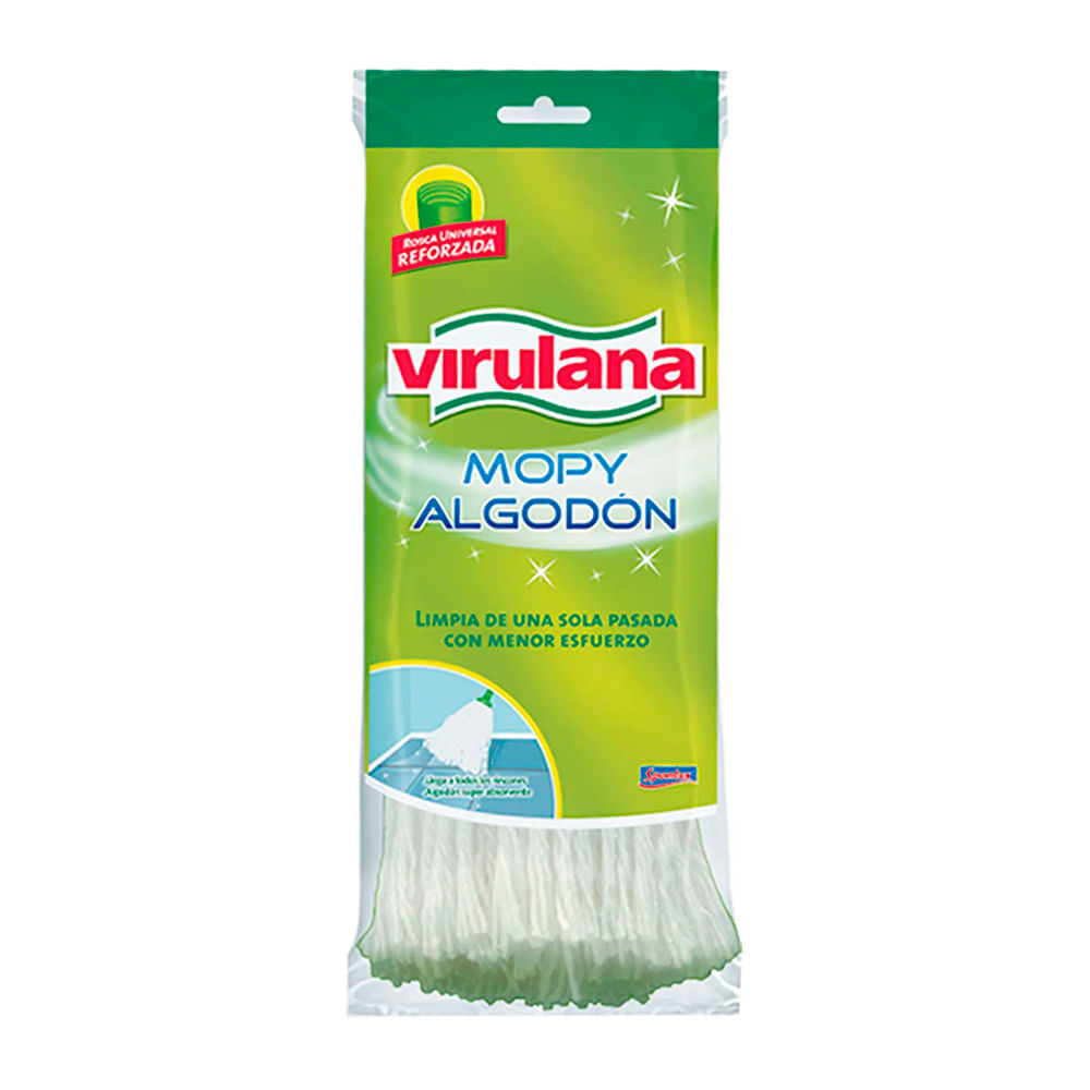 Mopa Algodon Para Pisos Virulana 1 Un