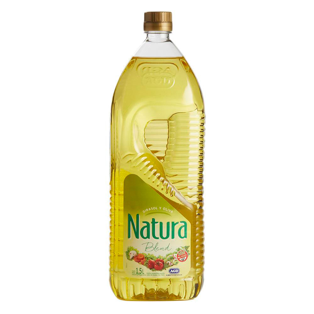 Aceite Mezcla Girasol Y Oliva Natura 1.5l