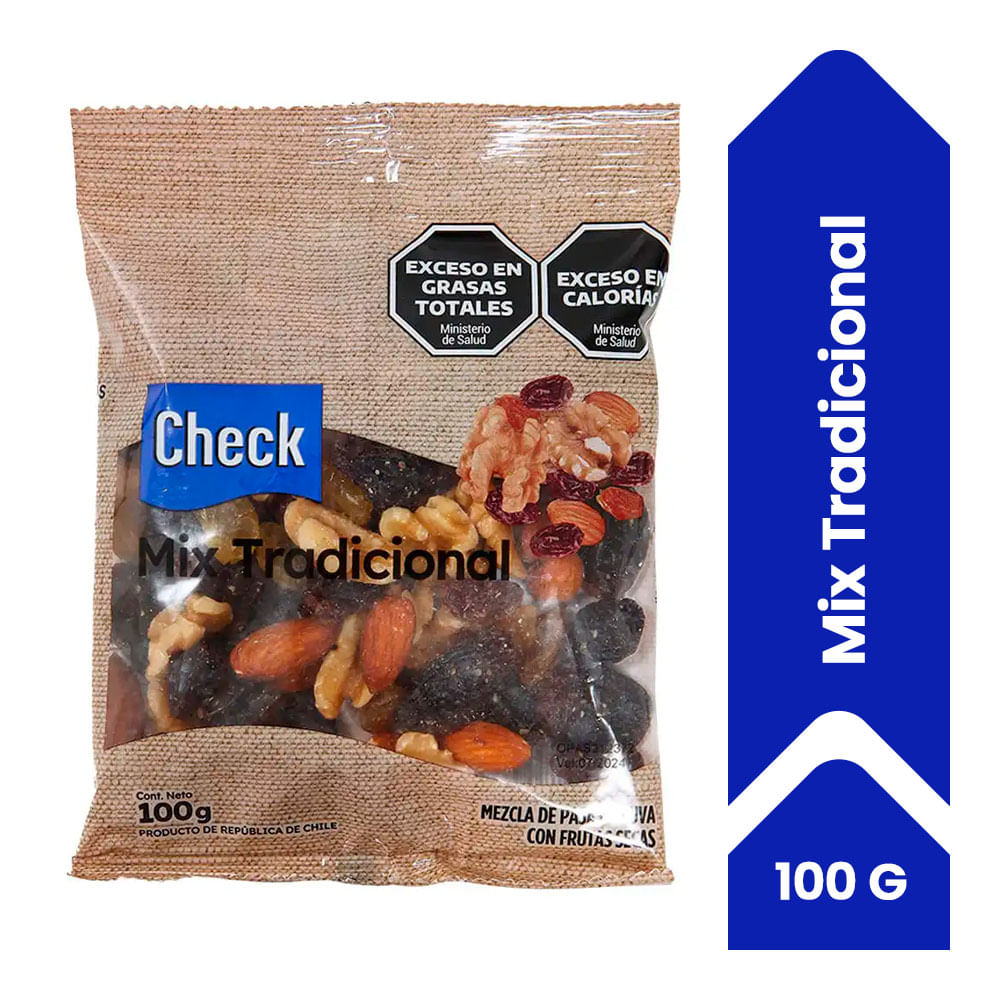 Frutos Secos Check Mix Tradicional 100 G