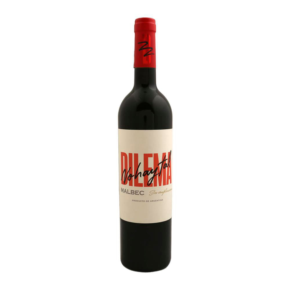 Vino Tinto Dilema Malbec 750 Ml