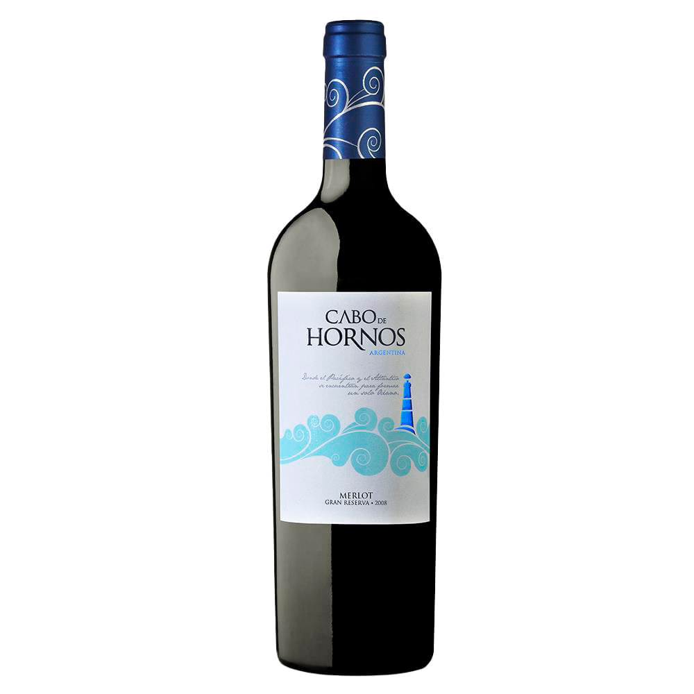 Vino Tinto Cabo De Hornos Merlot 750 Ml