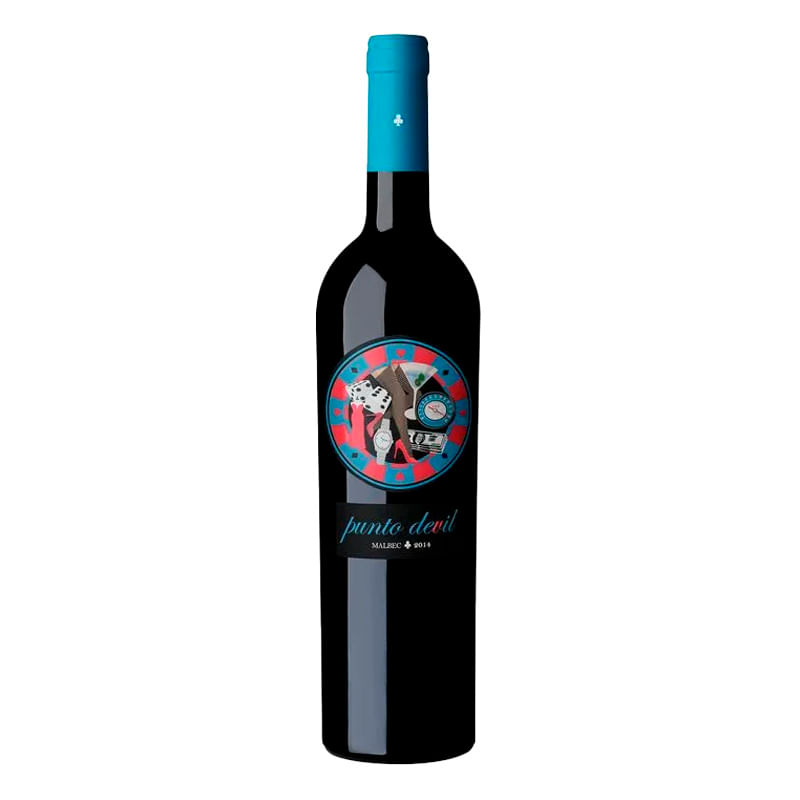 Vino Tinto Punto Devil Malbec 750 Ml