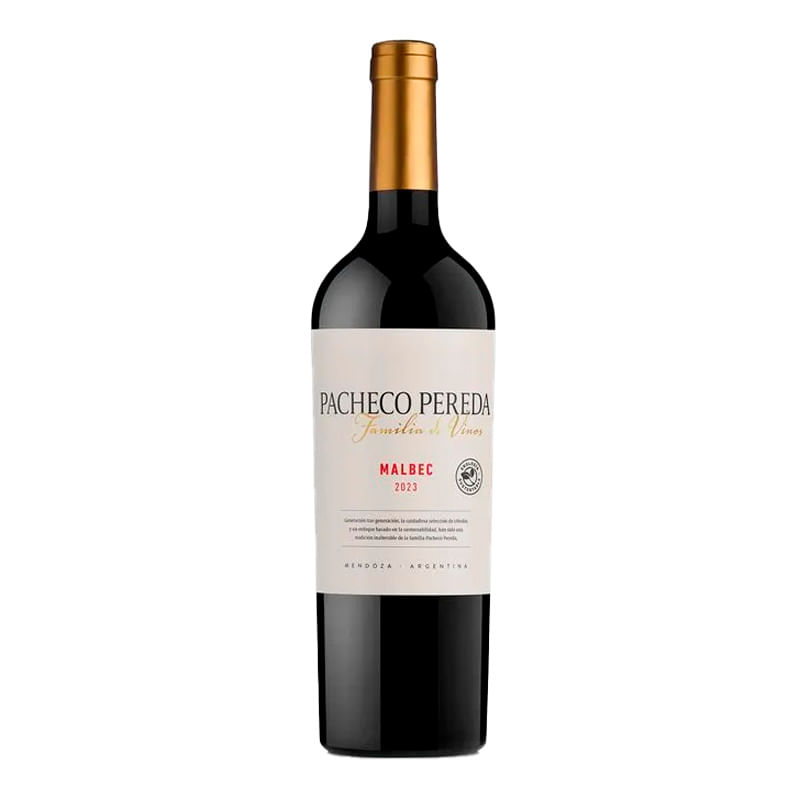 Vino Tinto Pacheco Pereda Malbec 750 Ml
