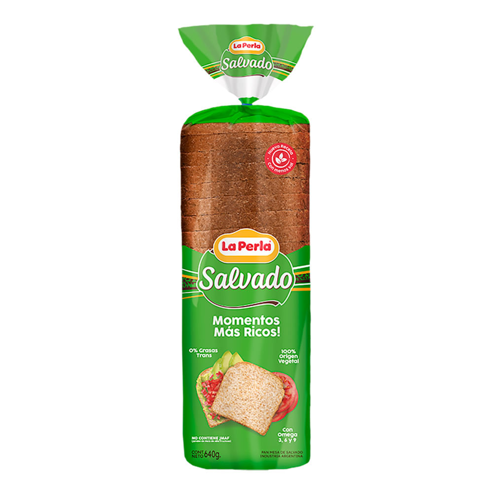 Pan De Salvado La Perla 640 G