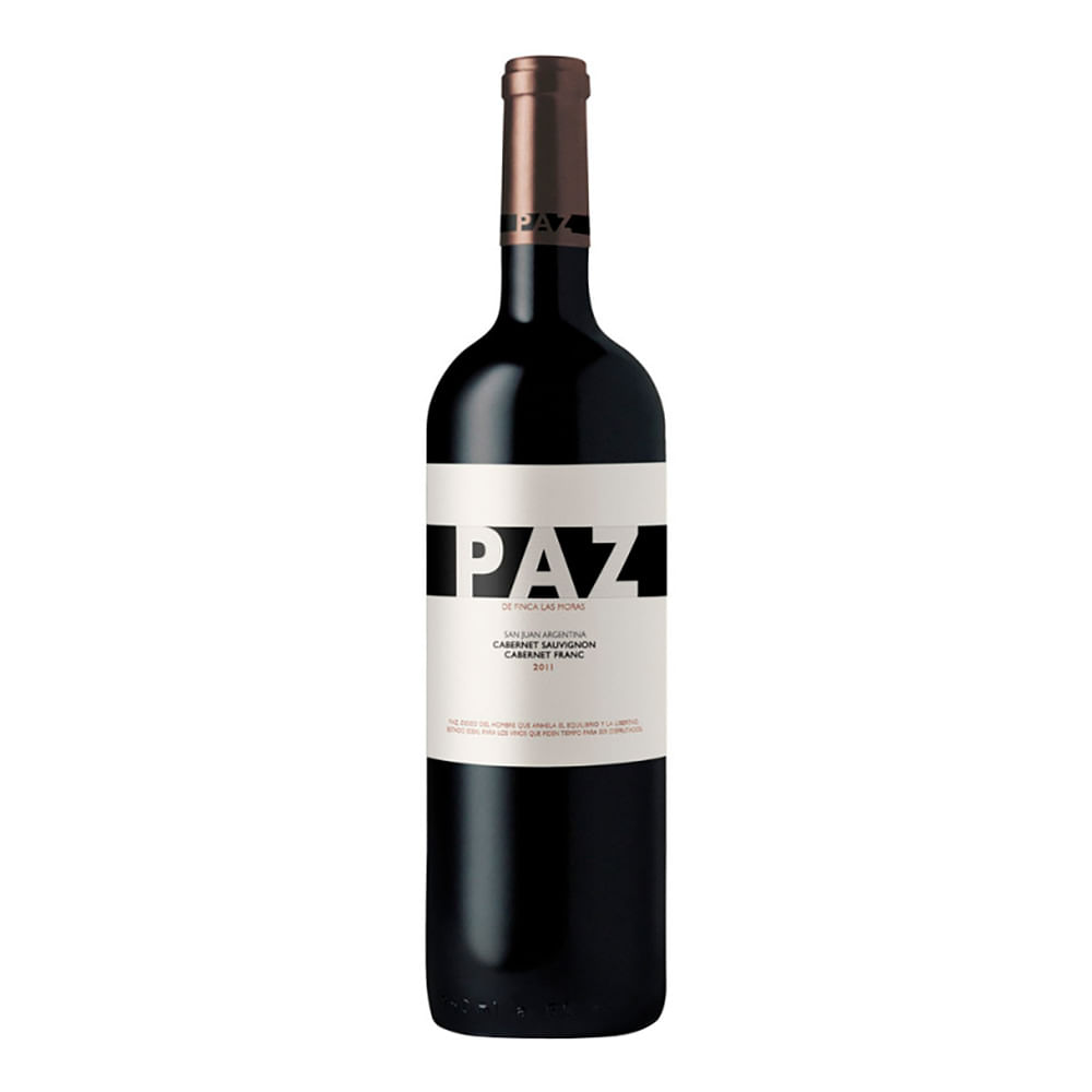 Vino Tinto Paz Cabernet Sauvignon Cabernet Franc 750 Ml