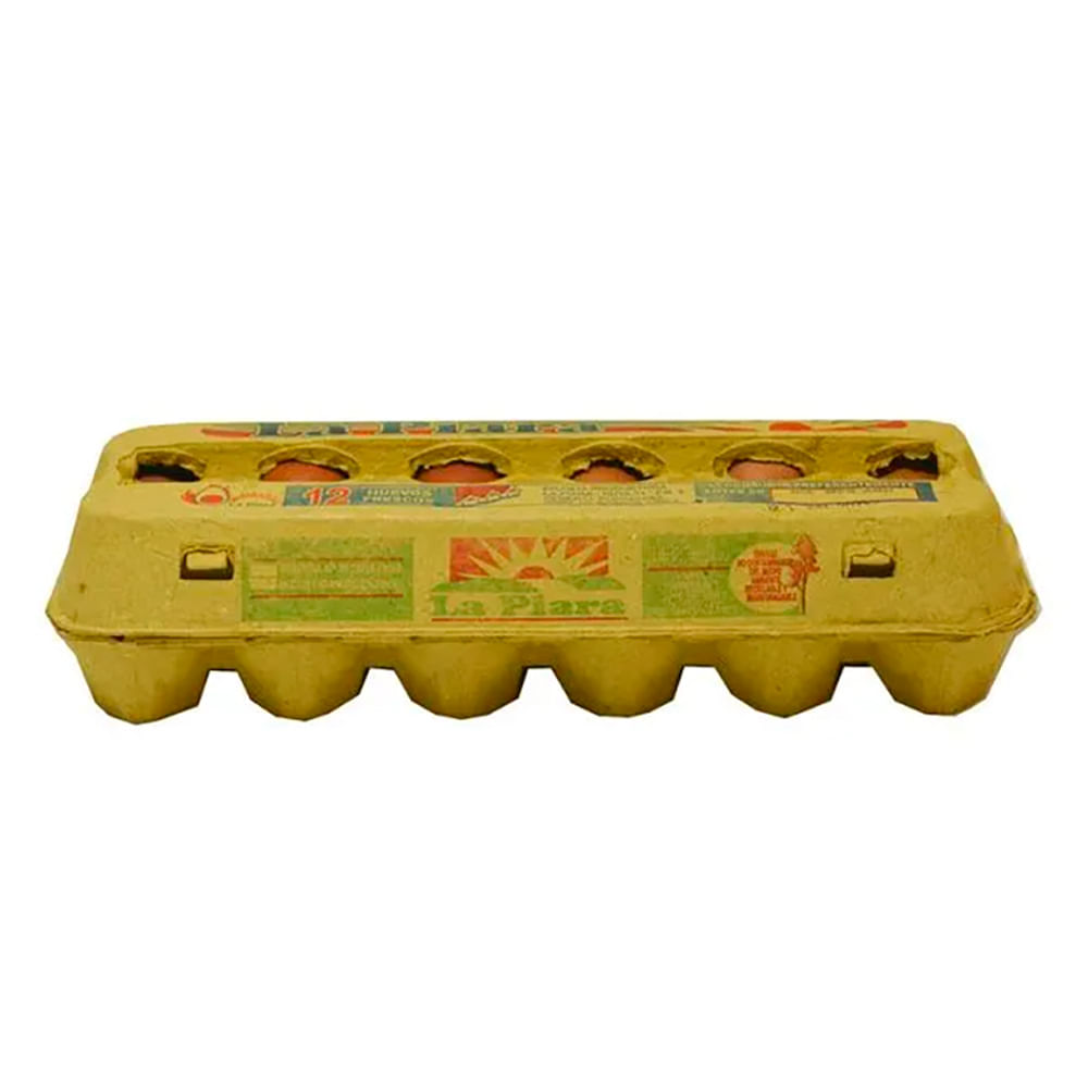 Huevos De Color La Piara 12 U