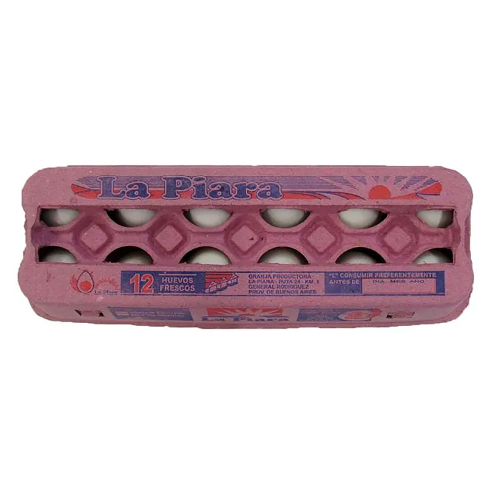 Huevos Blancos La Piara 12 U
