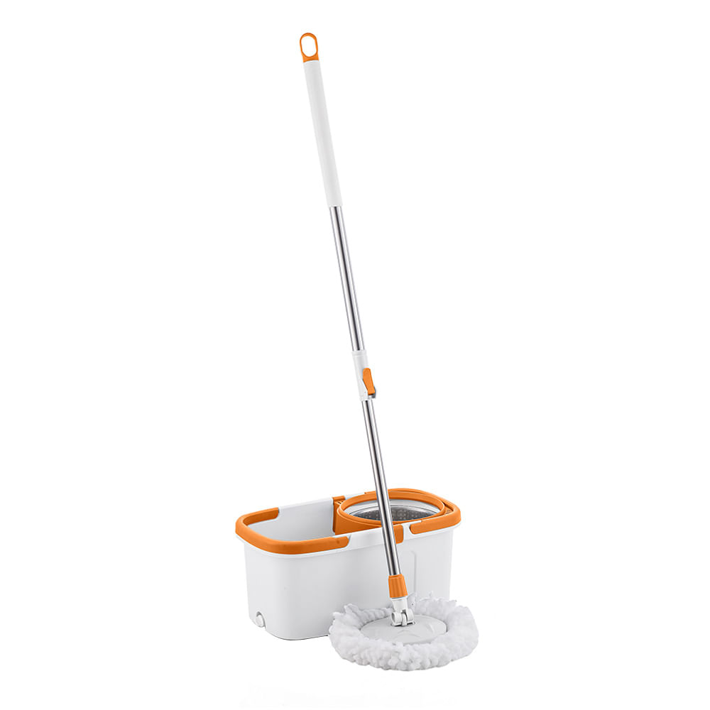 Balde Centrifugo 360 Con Cabo Mopa Y 2 Repuestos