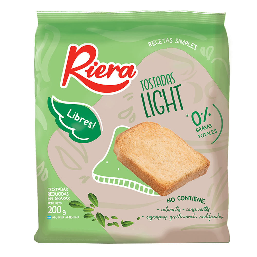 Tostadas Light Riera 200gr