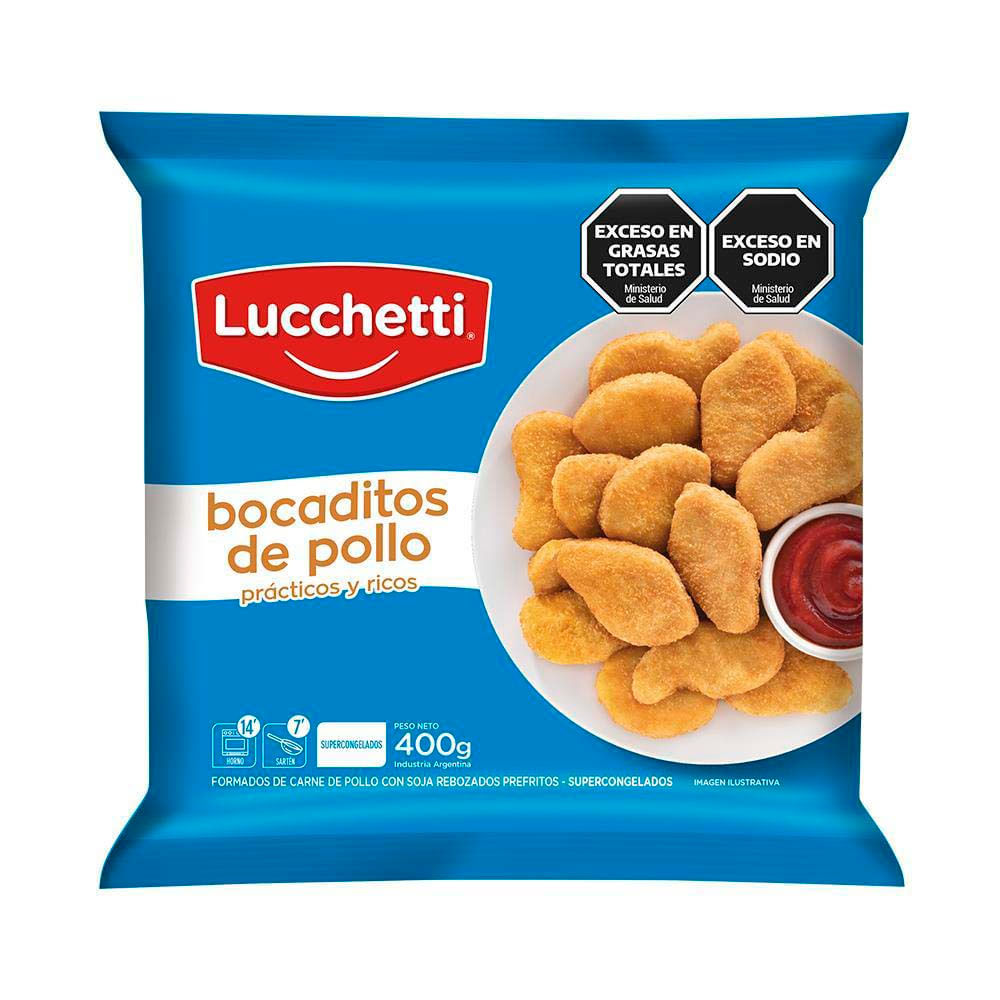 Bocaditos De Pollo Lucchetti 400 G