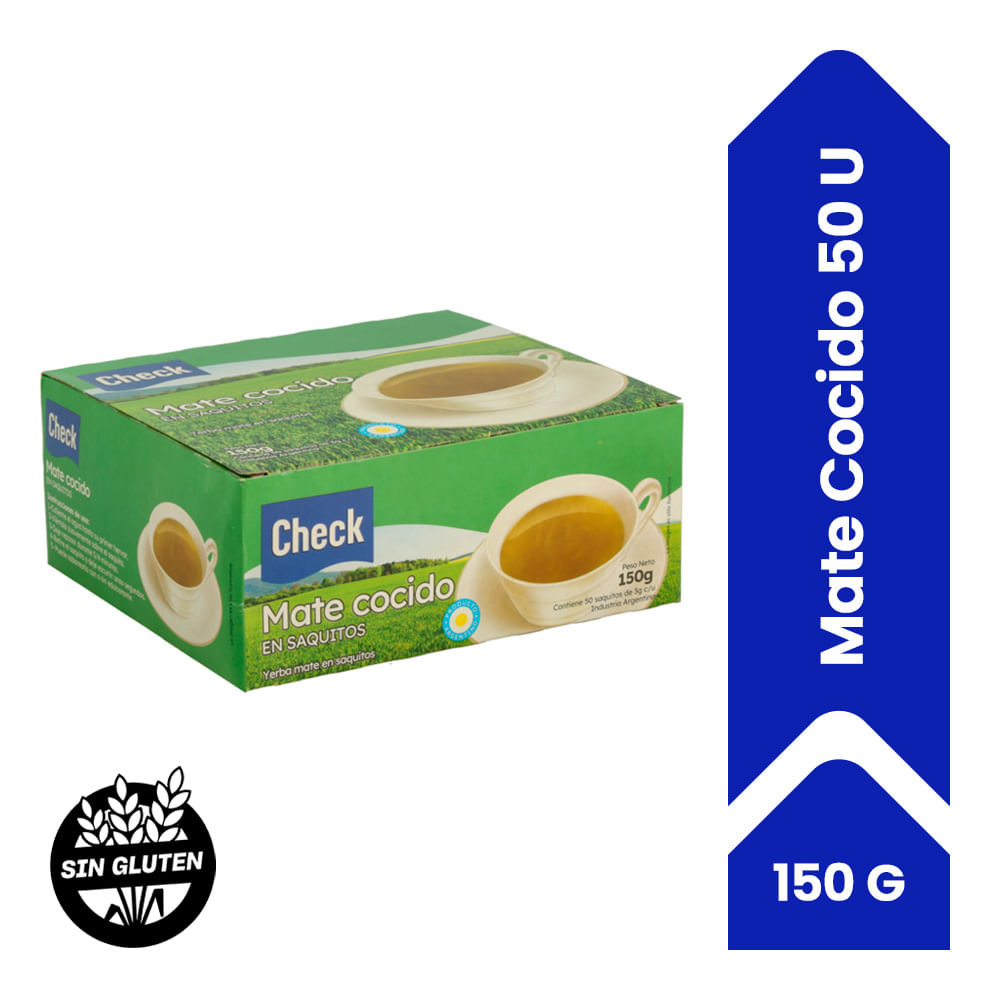 Mate Cocido Check 50 U