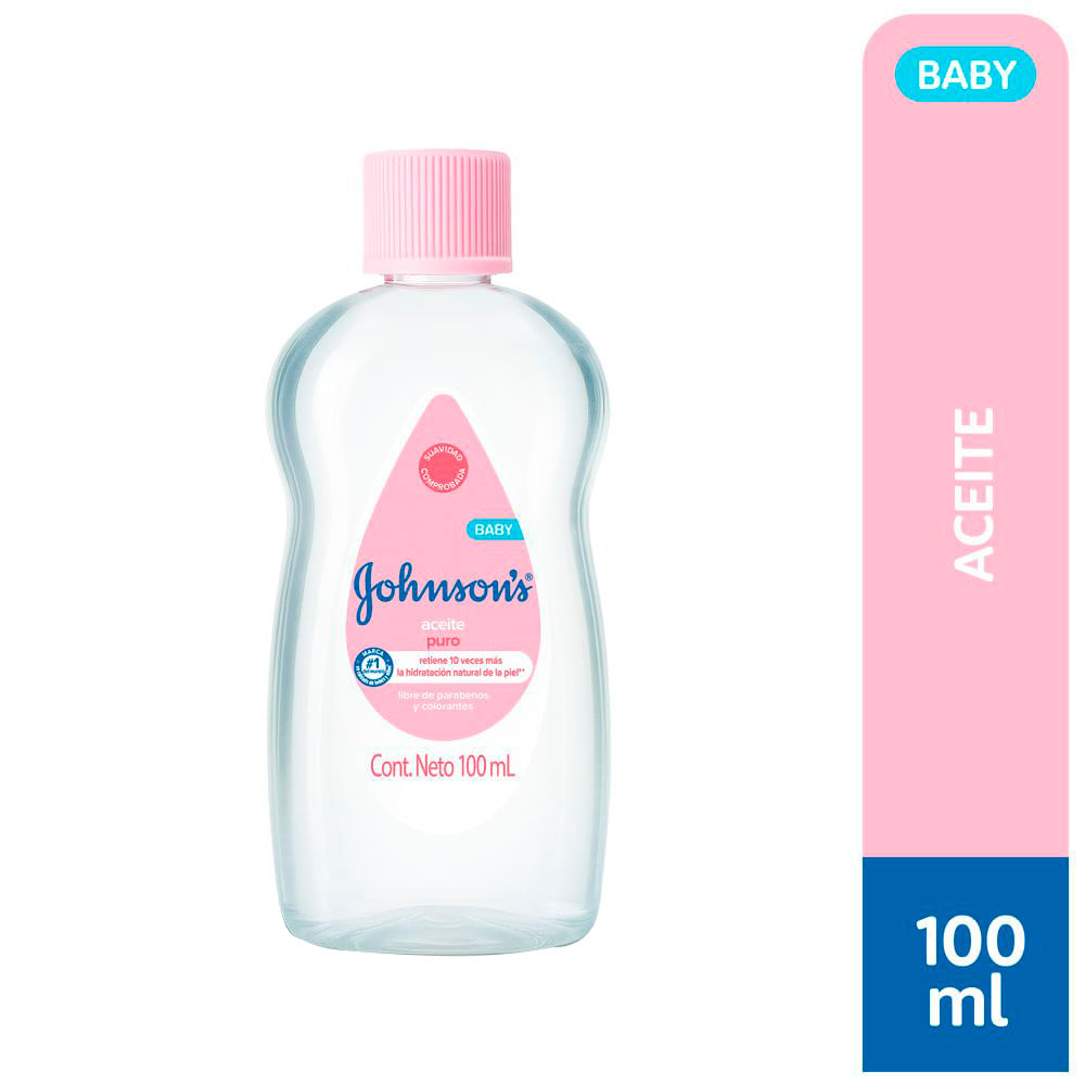 Aceite Para Bebé Johnson's puro X 100 Ml