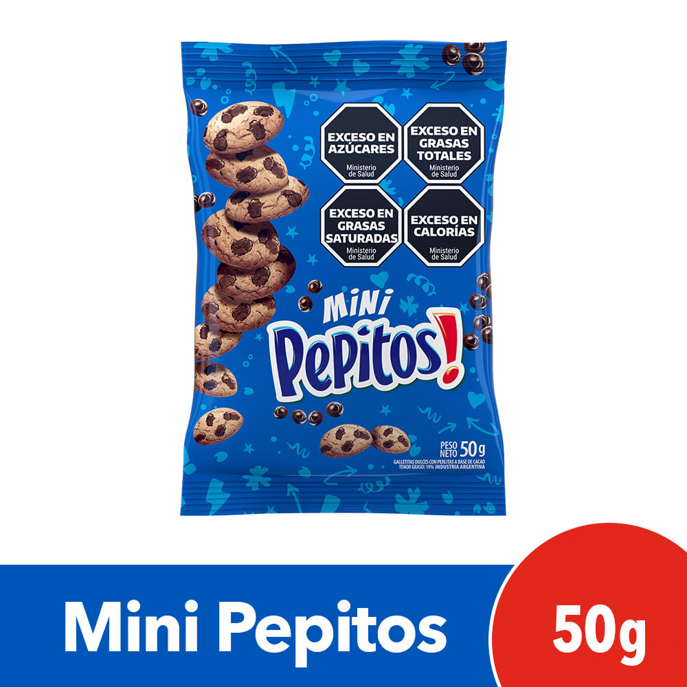 Galle Mini Pepitos, Paquete x 50 g