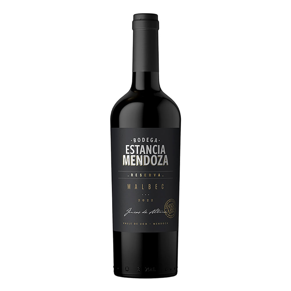 Vino Estancia Mendoza Malbec Reserva 750cc Cad