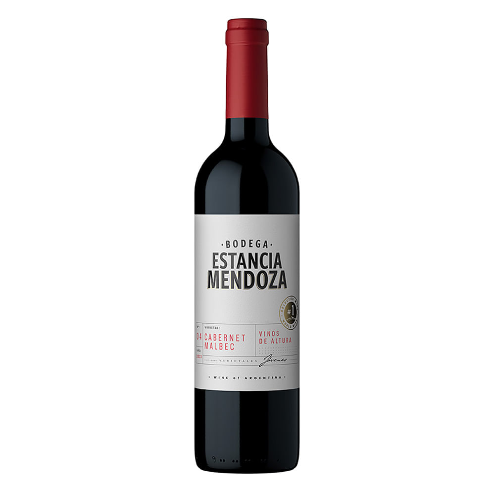 Vino Tinto Estancia Mendoza Cabernet Malbec 750 Ml