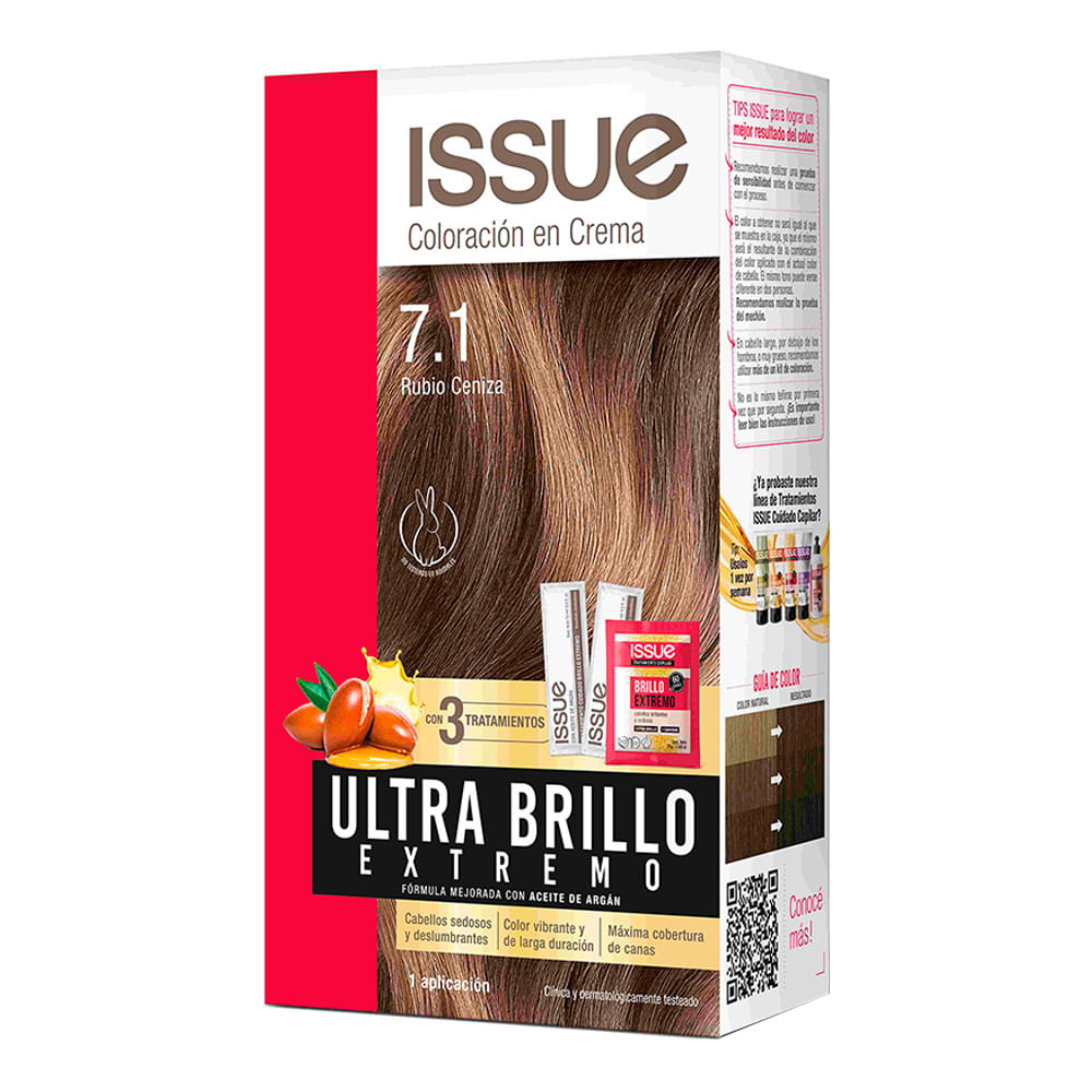 Color Permanente Kit N7.1 Issue Brillo Extremo 1 U