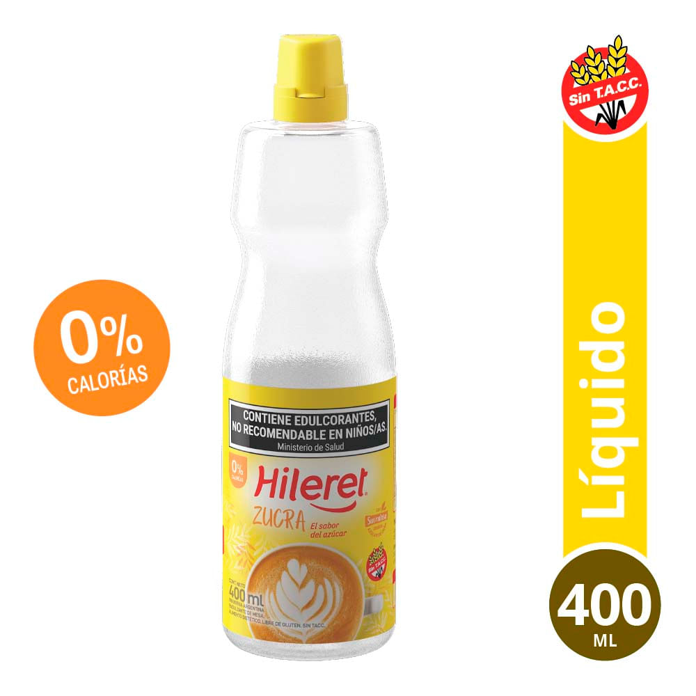 Endulzante Hileret Zucra 400 Ml