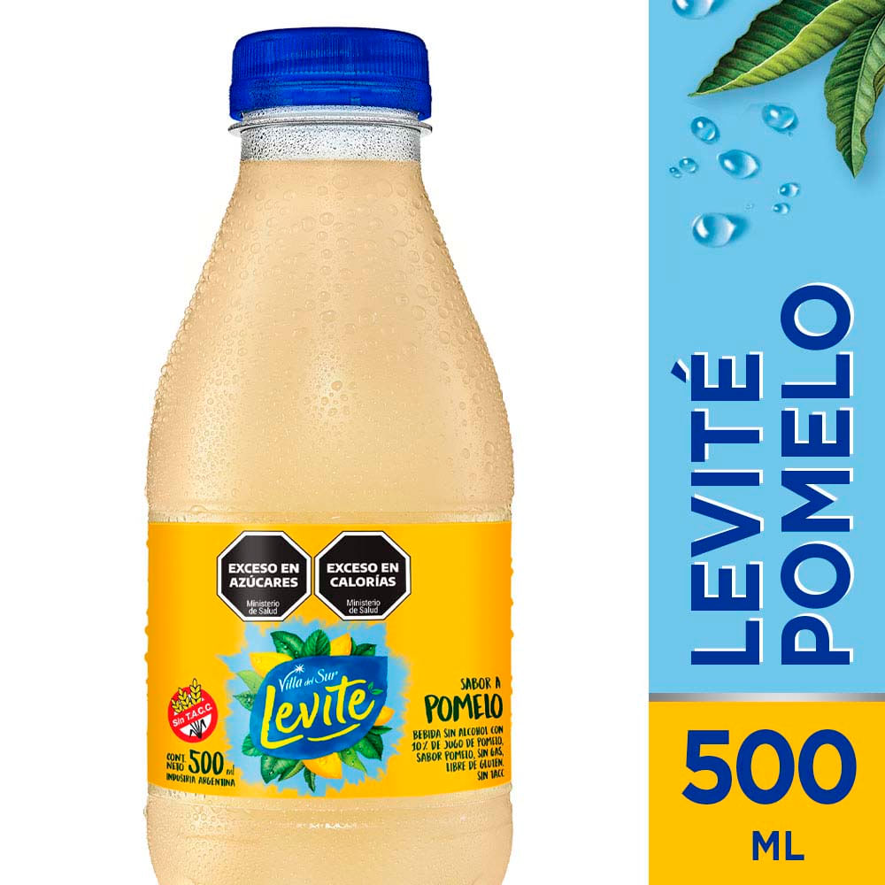 Agua Saborizada Levite Sabor Pomelo 500 Ml