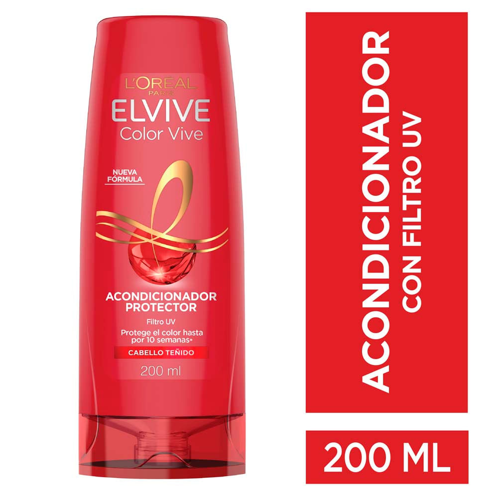Acondicionador Elvive protec color vive 200 cc.