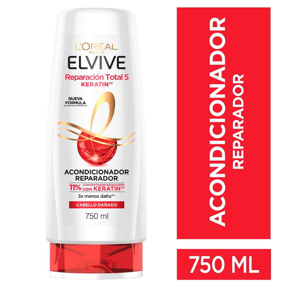 Elvive Acondicionador Elvive Rt5 Keratin 750ml