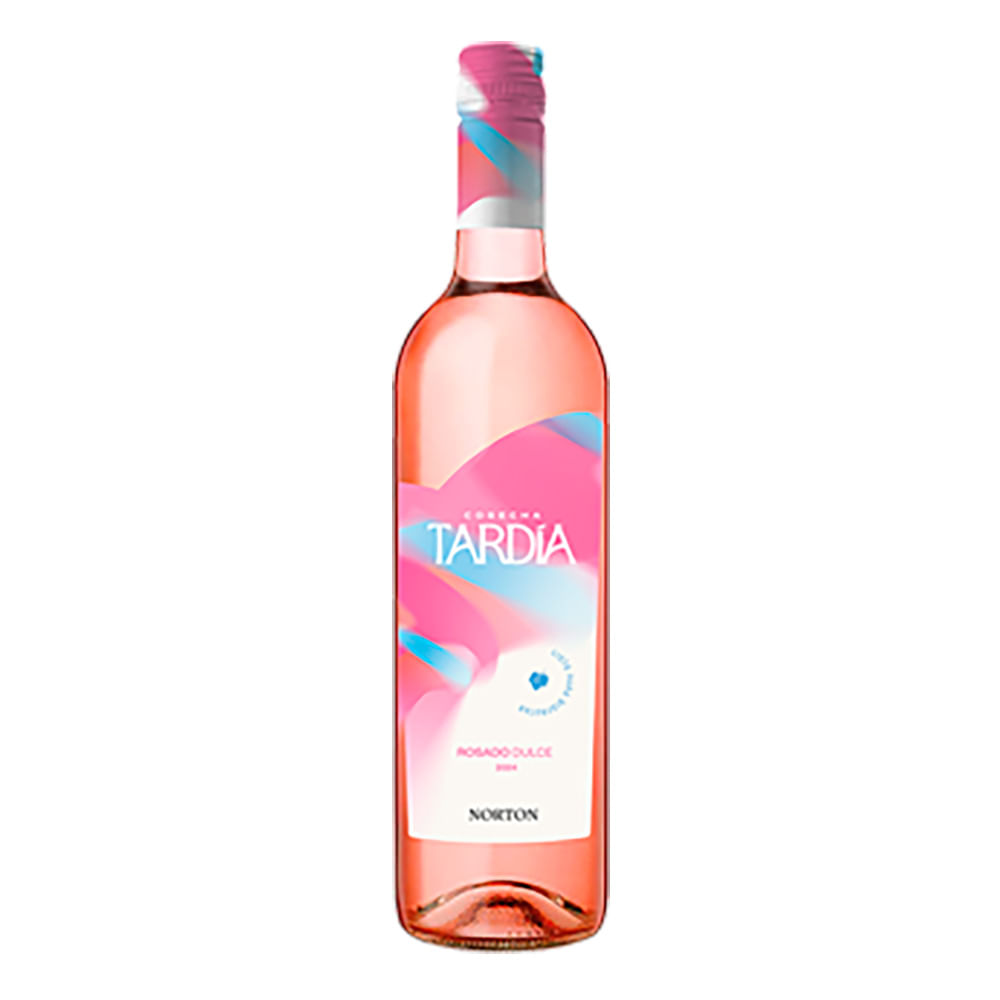Vino Rosado Norton Cosecha Tardía Dulce 750 Ml