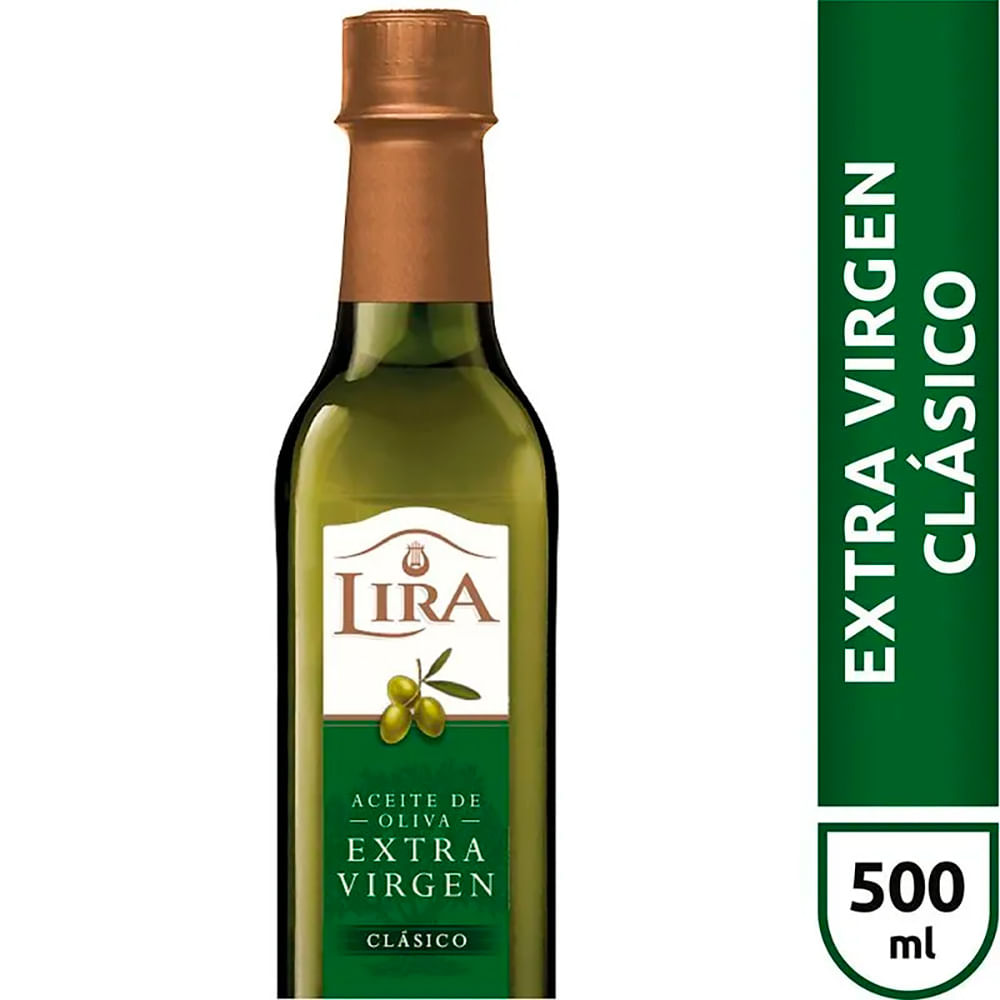 Aceite De Oliva Lira Extra Virgen 500 Ml