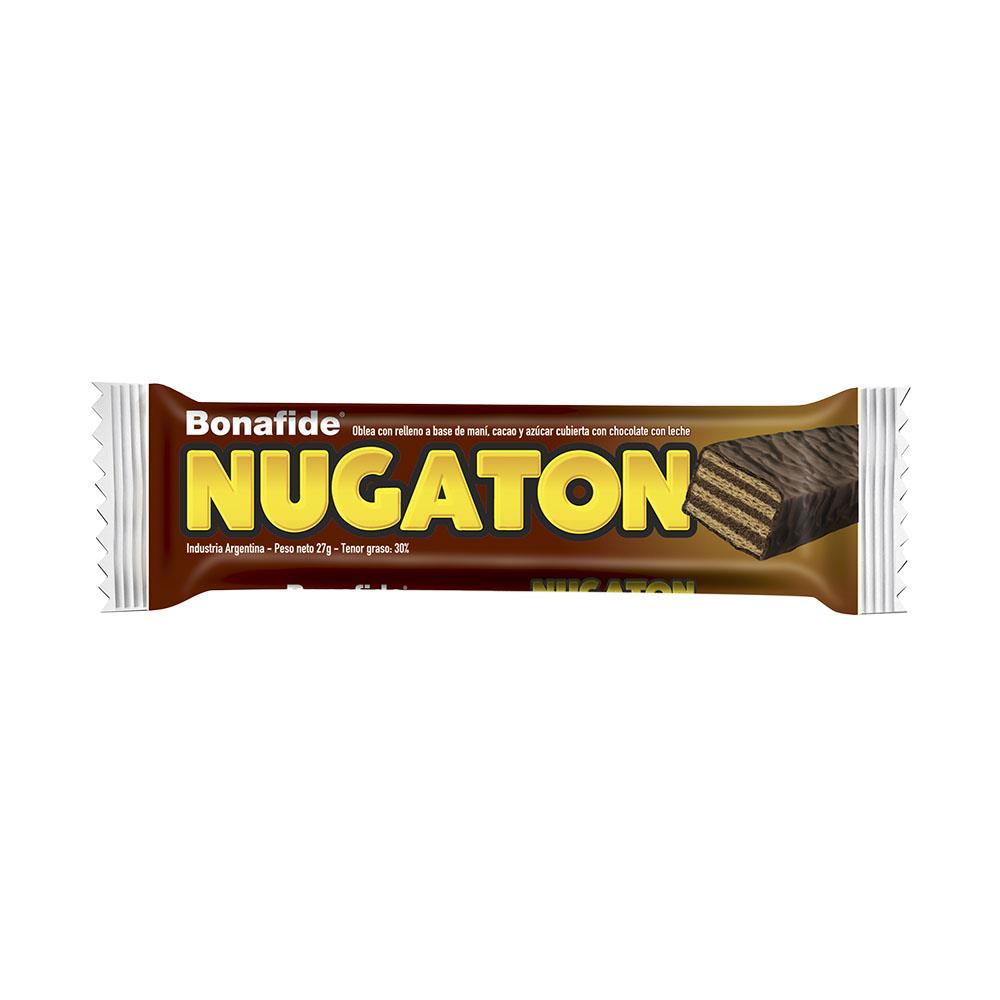 Oblea Nugaton Con Chocolate Con Leche 27 G