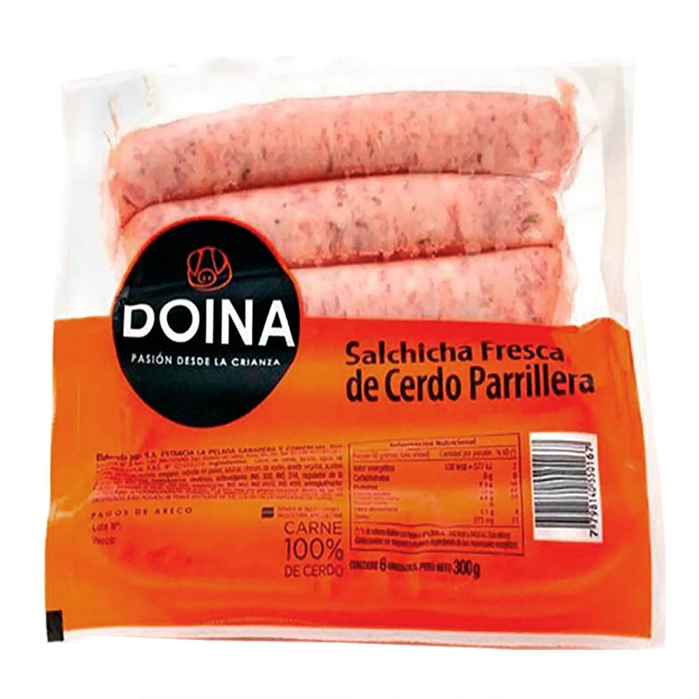 Salchicha Parri Fresdolina x 300 gr