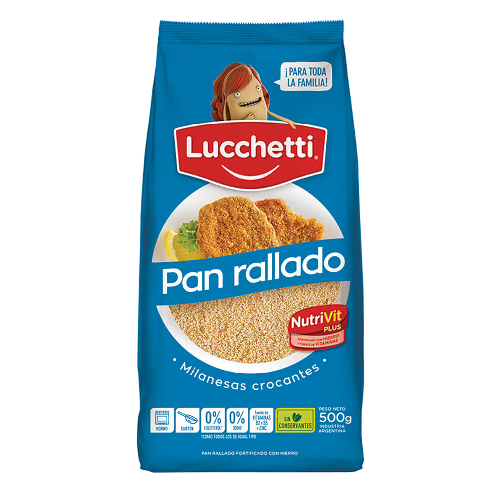 Pan Rallado Lucchetti 500 G