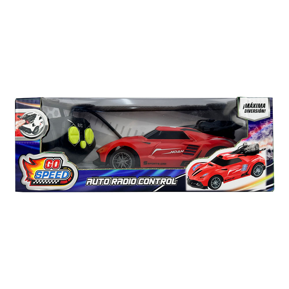 Auto Go Speed Radio Control, Luces Y Humo