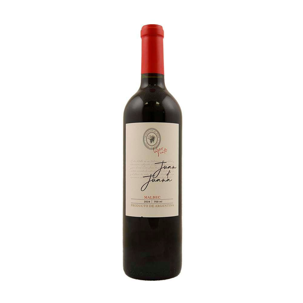 Vino Tinto Juan De Juana Malbec 750 Ml
