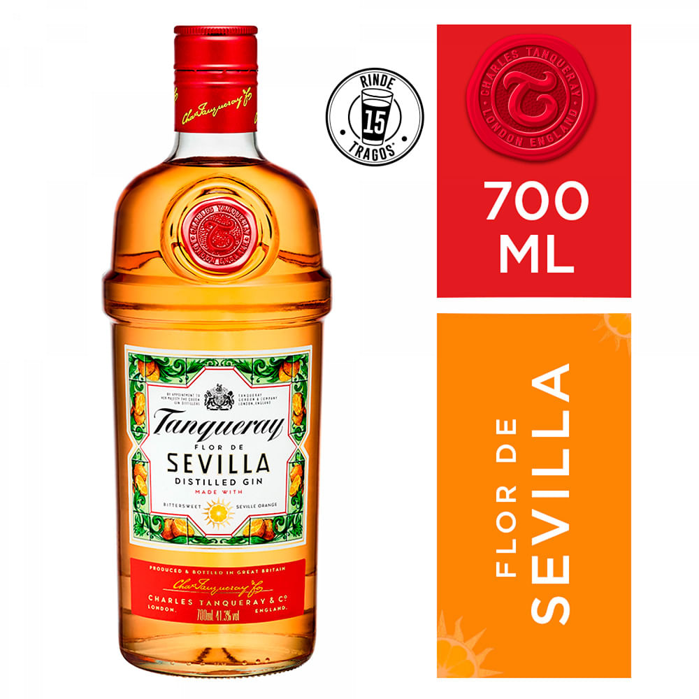 Gin Tanqueray Sevilla 700 cc