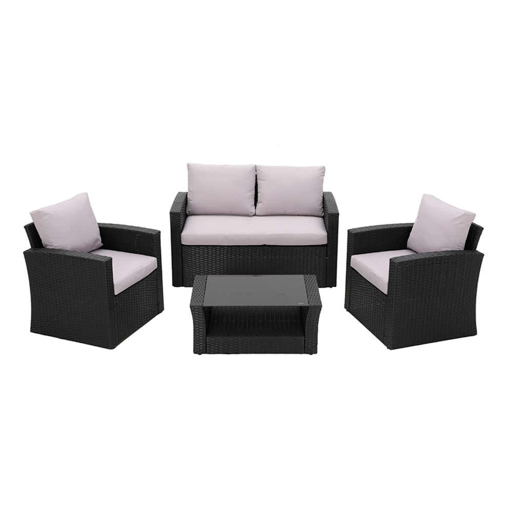 Set Living Jardin Ratan 4 Piezas