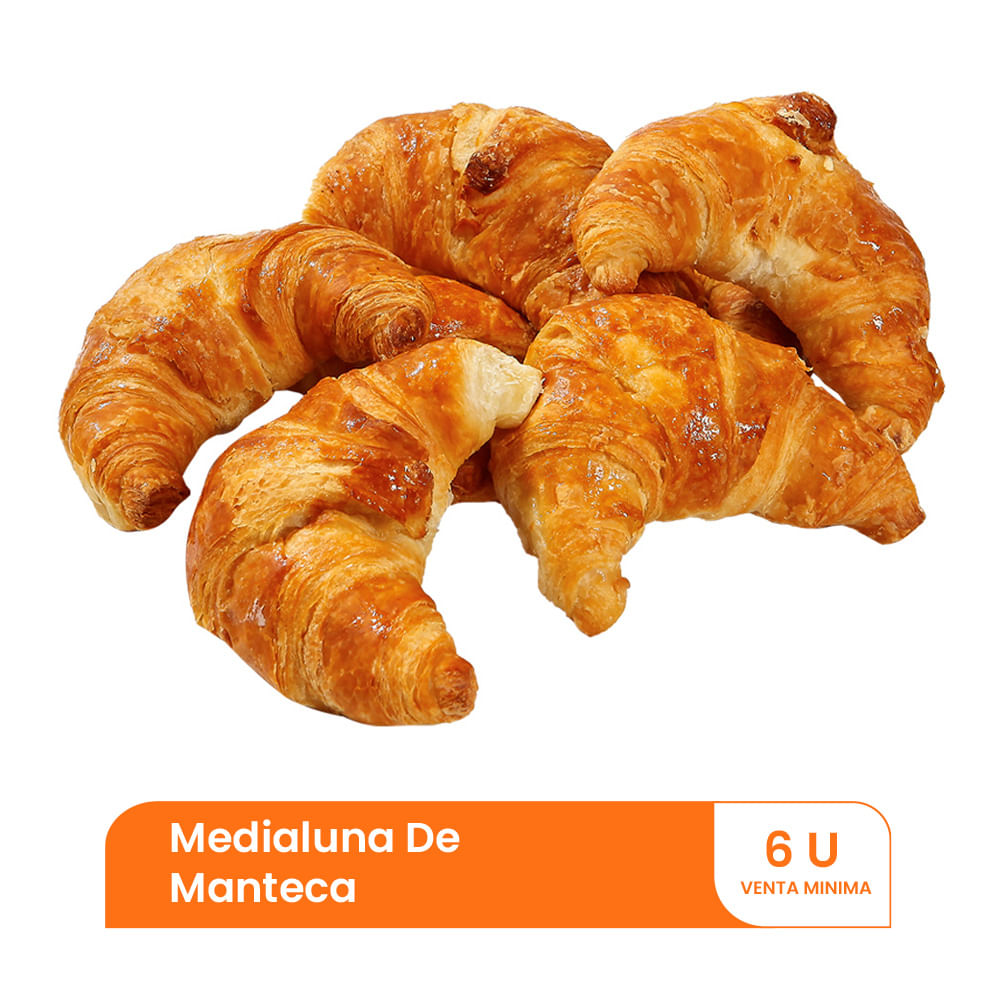 Medialuna De Manteca 6 U