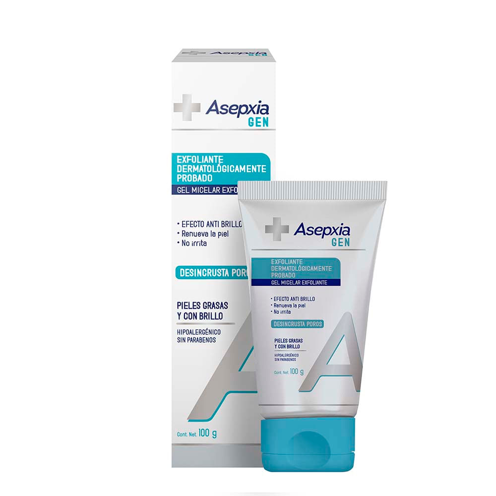 Asepxia Gen Gel Exfoliante Micelar 100 G