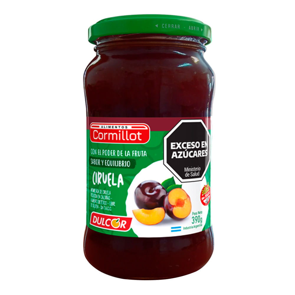 Mermelada Dulcor Ciruela Light 390 Gr